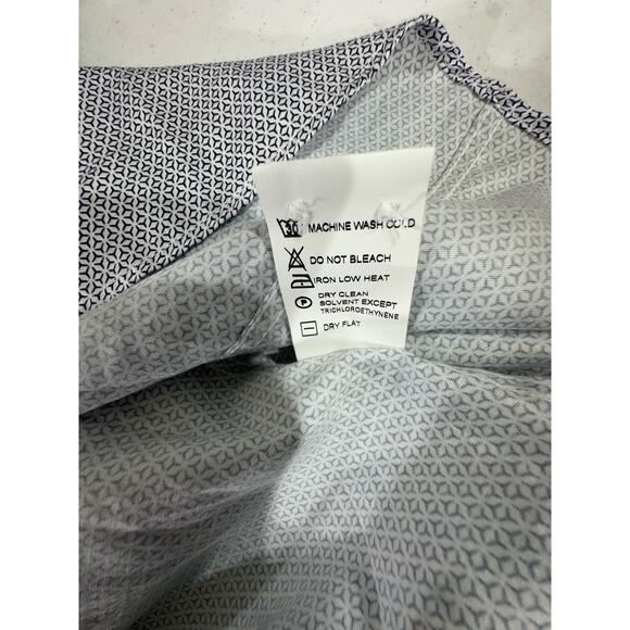 Eight X Premium Mens Shirt Size 5x Blue White Contrasting Flip Cuff Buckle NWT‎ - Picture 9 of 12